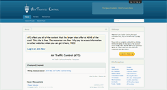 Desktop Screenshot of air-traffic-control.com